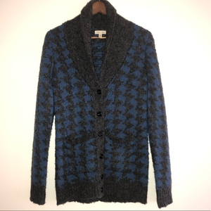 Silence + Noise Houndstooth Cardigan Size Small‎